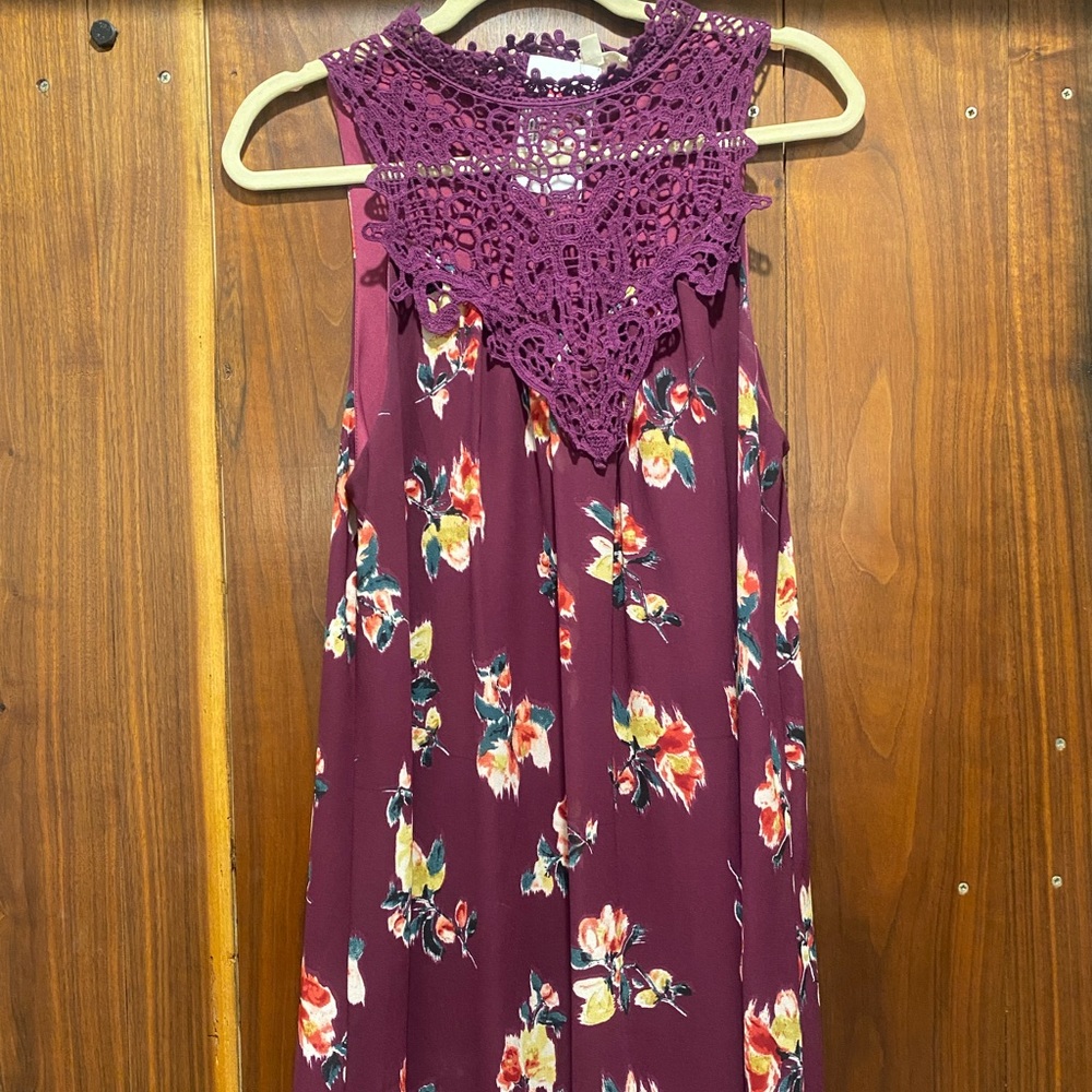 New Women's Entro Floral Dress Size M